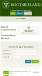 Mobile Screenshot of derry.rootsireland.ie