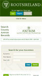 Mobile Screenshot of antrim.rootsireland.ie