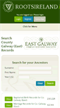 Mobile Screenshot of galwayeast.rootsireland.ie